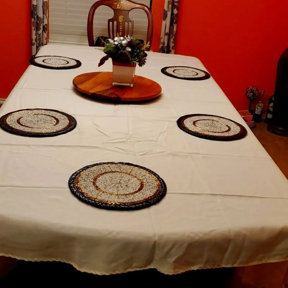 Round Tablecloth Size 108